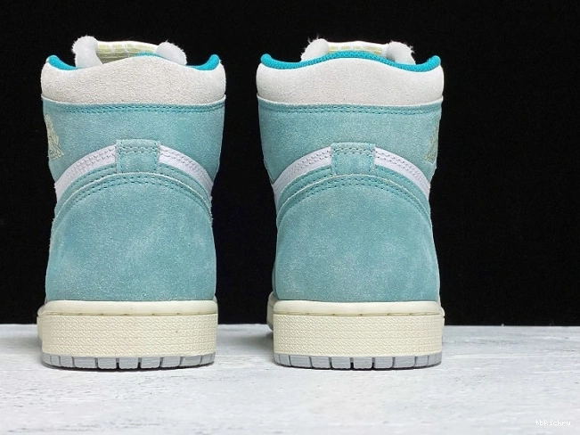 Rep TBkick Green Jordan 1 Air Turbo High 555088-311 Retro OG 0802